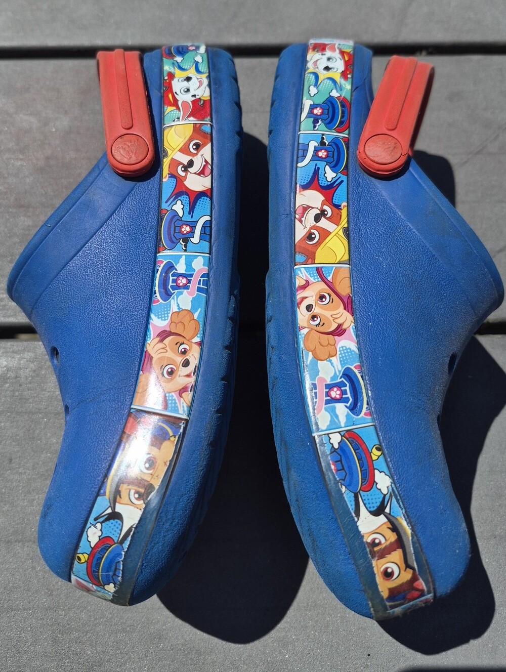 Paw Patrol Kids Crocs Size 13 - Picture 5 of 9